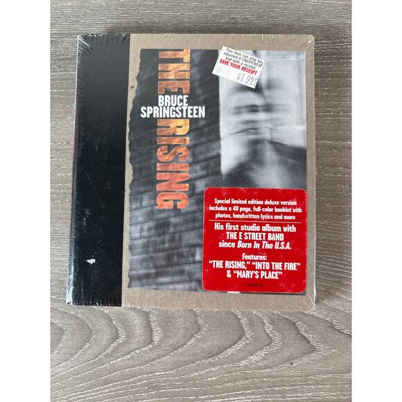 Bruce Springsteen Limited Edition: Deluxe Version "The Rising" Compact Disc- NEW - Picture 1 of 3